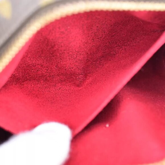 LOUIS VUITTON Trousse Wapity Pouch Bag Monogram Leather Brown M58030 65YE415 - Picture 9 of 14